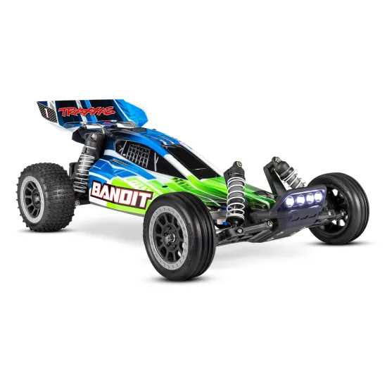 Traxxas Bandit XL5 incl LED verlichting, batterij en 12v lader (groen)