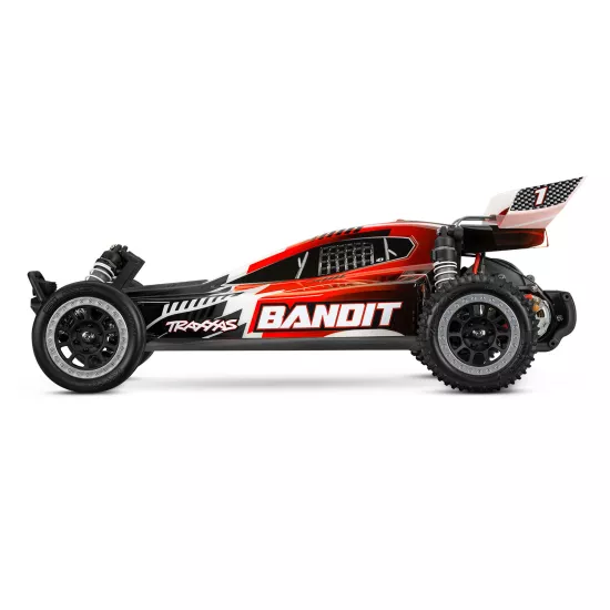Traxxas Bandit XL5 incl LED verlichting, batterij en 12v lader (rood zwart)