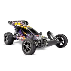 Traxxas Bandit VXL Brushless 2.4 GHz met  TSM zonder batterij en lader paars