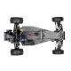 Traxxas Bandit VXL TSM Pro Series Magnum 272R Transmission (blauw)