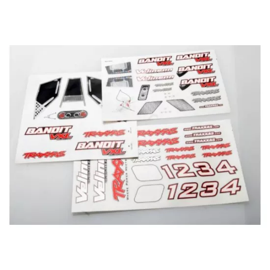 Decal sheets, Bandit VXL