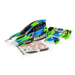 Body, Bandit (also fits Bandit VXL), green/ wing (painted, decals applied)