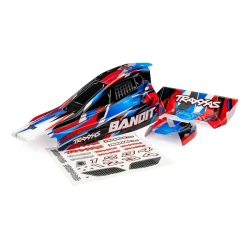 Body, Bandit (also fits Bandit VXL), red/ wing (painted, decals applied)