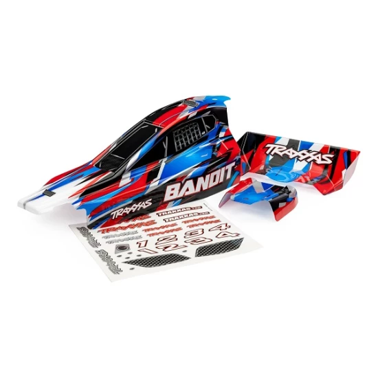 Body, Bandit (also fits Bandit VXL), red/ wing (painted, decals applied)