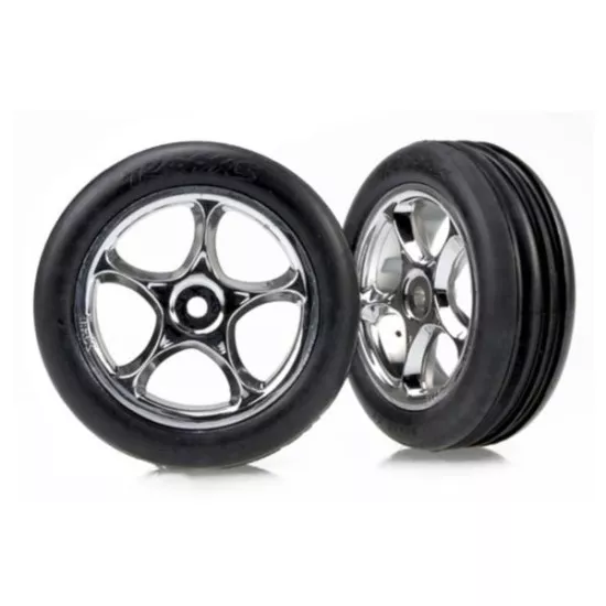 Tires & wheels, assembled (Tracer 2.2 chrome wheels, Alias r, TRX2471R