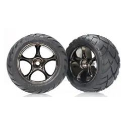 Tires & wheels, assembled (Tracer 2.2 black chrome wheels, A, TRX2478A