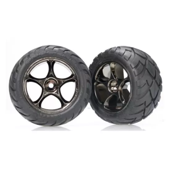 Tires & wheels, assembled (Tracer 2.2 black chrome wheels, A, TRX2478A