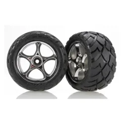 Tires & wheels, assembled (Tracer 2.2 chrome wheels, Anacond