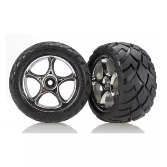 Tires & wheels, assembled (Tracer 2.2 chrome wheels, Anacond