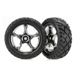 Tires & wheels, assembled (Tracer 2.2 chrome wheels, Anacond