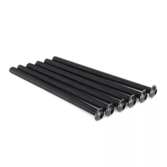 Screws, 3x45mm button-head machine (hex drive) (6)