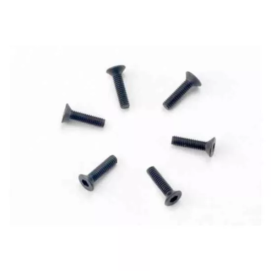 Screws, 2.5x10mm countersunk machine (hex drive) (6), TRX2523