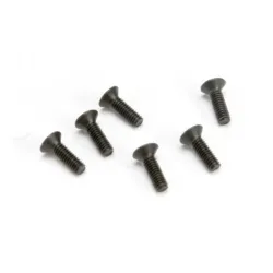 Screws, 2.5x8 countersunk machine (hex drive) (6), TRX2524