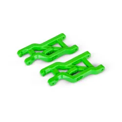 Suspension arms, green, front, heavy duty (2)