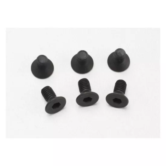 Screws, 3x6mm countersunk machine (6) (hex drive)