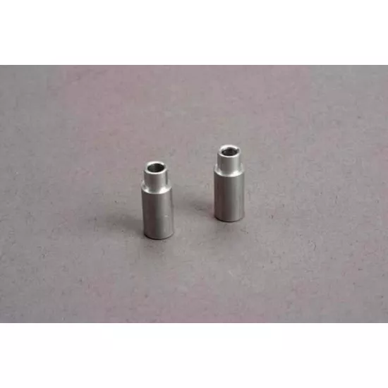 Spacers, aluminum, 3x6x12mm (2)