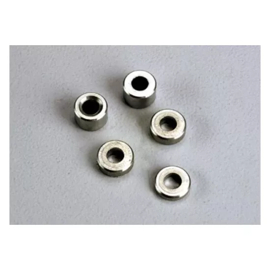 Aluminum spacers: 3x6x1.5mm (2)/ 3x6x2.5mm (1)/ 3x6x3.8mm (2, TRX2539
