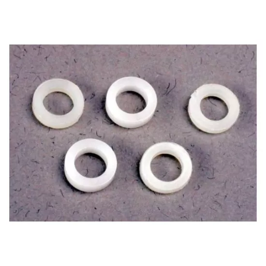 Bellcrank bushings (plastic) (5x8x2.5mm) (4), TRX2545