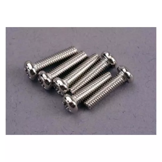 Screws, 3x12mm roundhead machine (6)