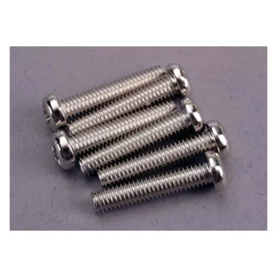 Screws, 4x20mm roundhead machine (6)