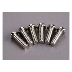 Screws, 5x15mm roundhead machine (6)