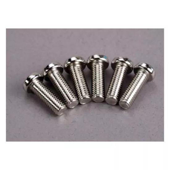 Screws, 5x15mm roundhead machine (6)