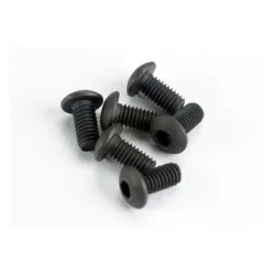 Screws, 3x6mm button-head machine (hex drive) (6)