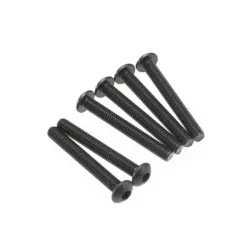 Screws, 3x23mm button-head machine (hex drive) (6), TRX2591