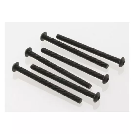 Screws, 3x40mm button-head machine (hex drive) (6), TRX2592