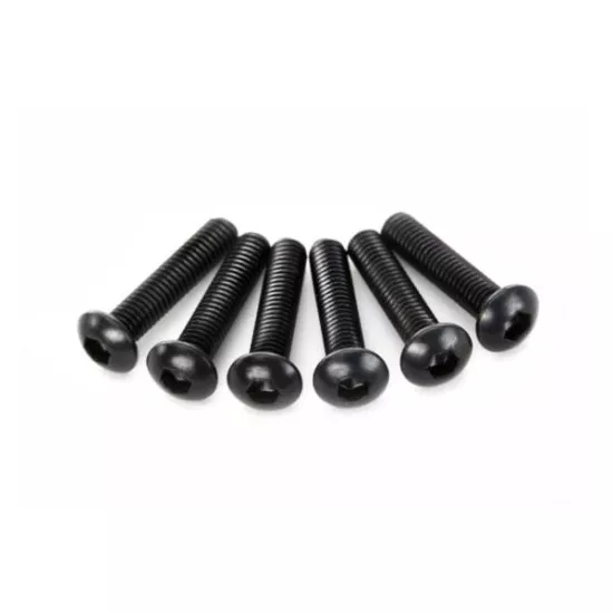 Screws, 3x14mm button-head machine (hex drive) (6)