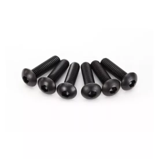 Screws, 4x15mm button-head machine (hex drive) (6), TRX2594