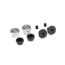 Wing buttons (2)/ set screws (2)/ spacers (2)/ 3x8mm CS (2)