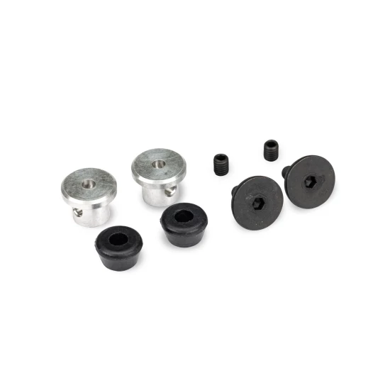 Wing buttons (2)/ set screws (2)/ spacers (2)/ 3x8mm CS (2)