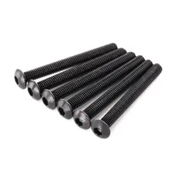 Screws, 3x27mm button-head machine (hex drive) (6), TRX2616