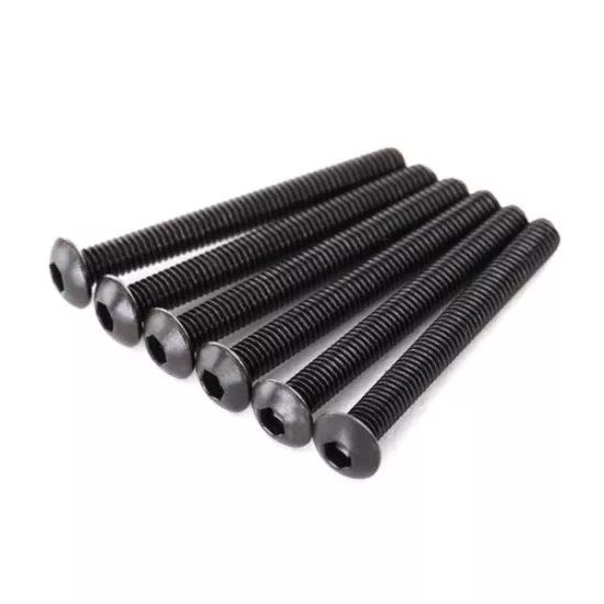 Screws, 3x27mm button-head machine (hex drive) (6), TRX2616