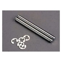 Suspension pins, 39mm hard chrome (2)/ E-clips (4)