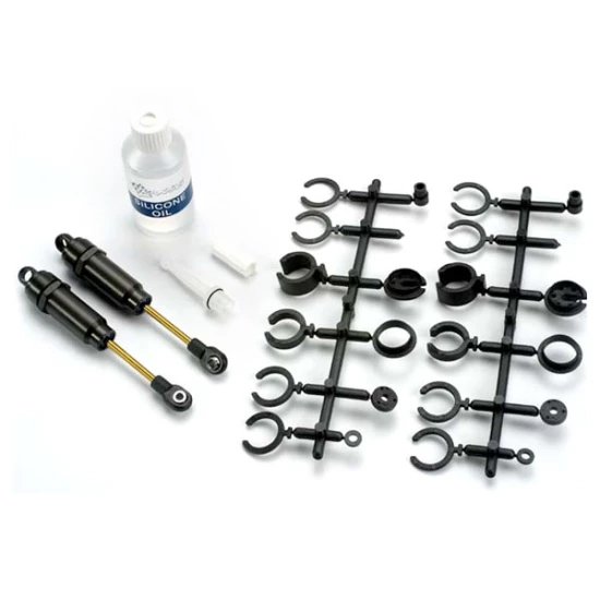 Big Bore shocks (long) (hard-anodized & Teflon-coated T6 alu, TRX2660