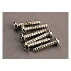 Screws, 3x14mm roundhead self-tapping (6), TRX2677