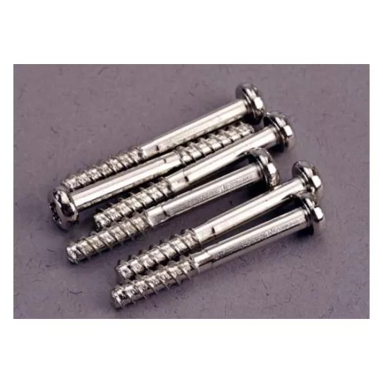 Screws, 3x24mm roundhead self-tapping (with shoulder) (6), TRX2679