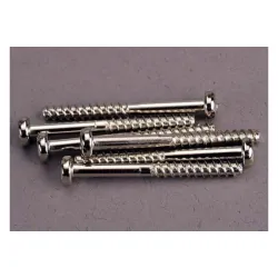 Screws, 3x30mm roundhead self-tapping (6), TRX2681