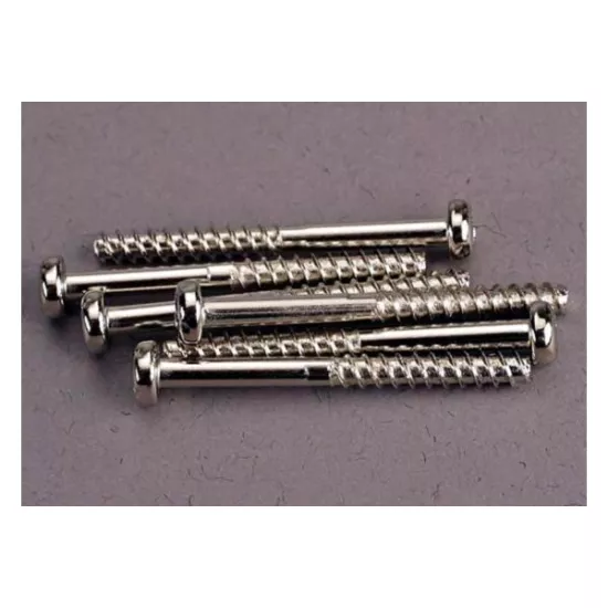 Screws, 3x30mm roundhead self-tapping (6), TRX2681