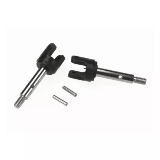 Stub axles, rear (2), TRX2753X