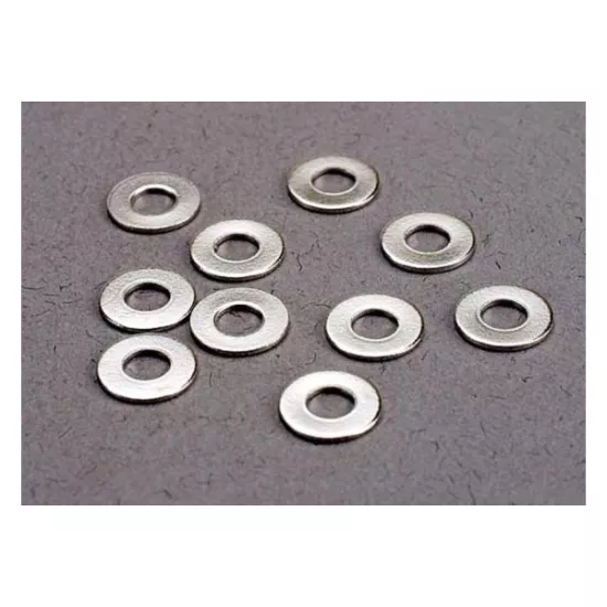 Washers, 3x7 flat metal (10)