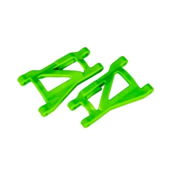 Suspension arms, green (rear, left & right), heavy duty