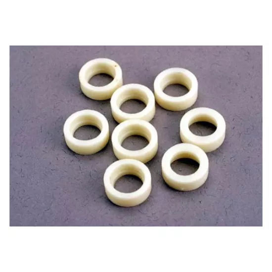 Bearing adapters (8) (allows use of lighter 5x8mm bearings i, TRX2769