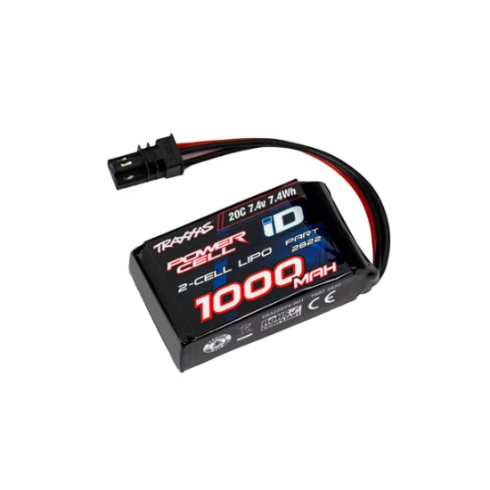 Traxxas 1000mAh 7.4V 2-Cell 20C LiPo Battery