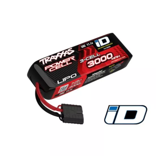 3000mAh 11.1v 3-Cell 20C LiPo Battery ATON!