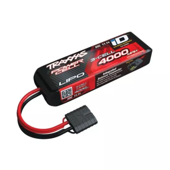 Power Cell LiPo 4000mAh 11.1V 3S 25C , all models ID, TRX2849X
