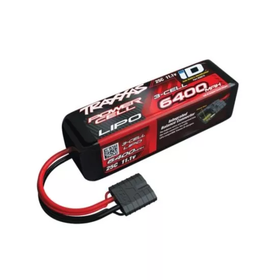 Power Cell LiPo 6400mAh 11.1V 3S 25C , Slash & Slash 4x4 wit