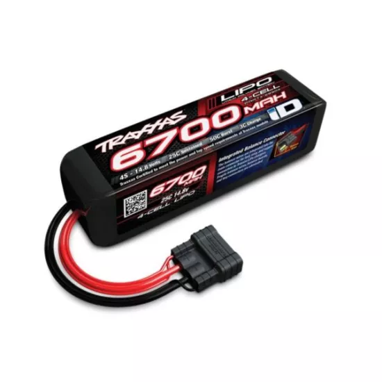 Power Cell LiPo 6700mAh 14.8V 4S 25C , ID